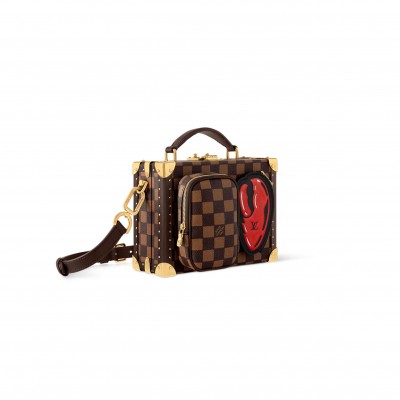 LOUIS VUITTON SAWAGANI TRUNK N40765 (22*16*11cm) LOUIS VUITTON SAWAGANI TRUNK N40765 (22*16*11cm)
